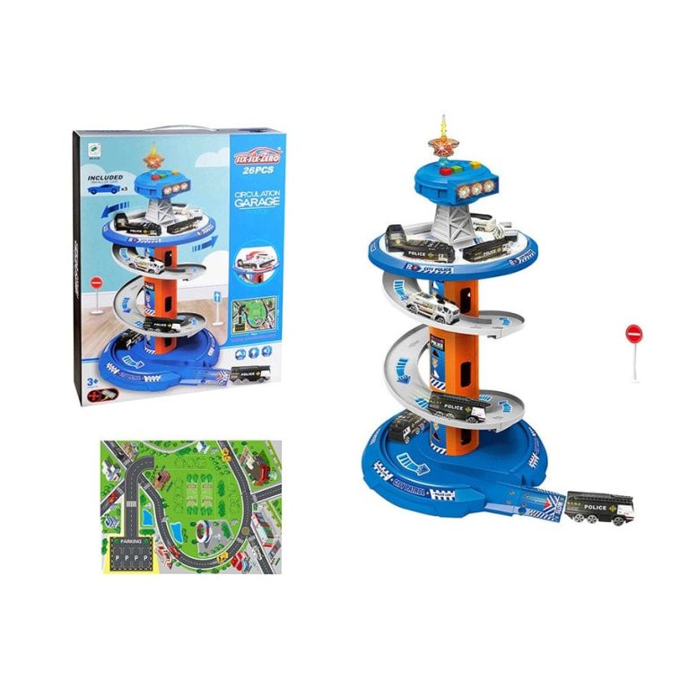 Police Circulation Garage Toy