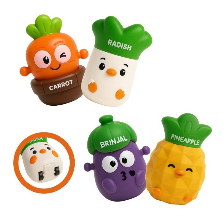 Push and Go Vegetable Car (1pc)