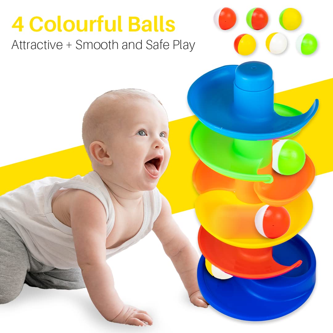 Rainbow Spinnig Tower Ball