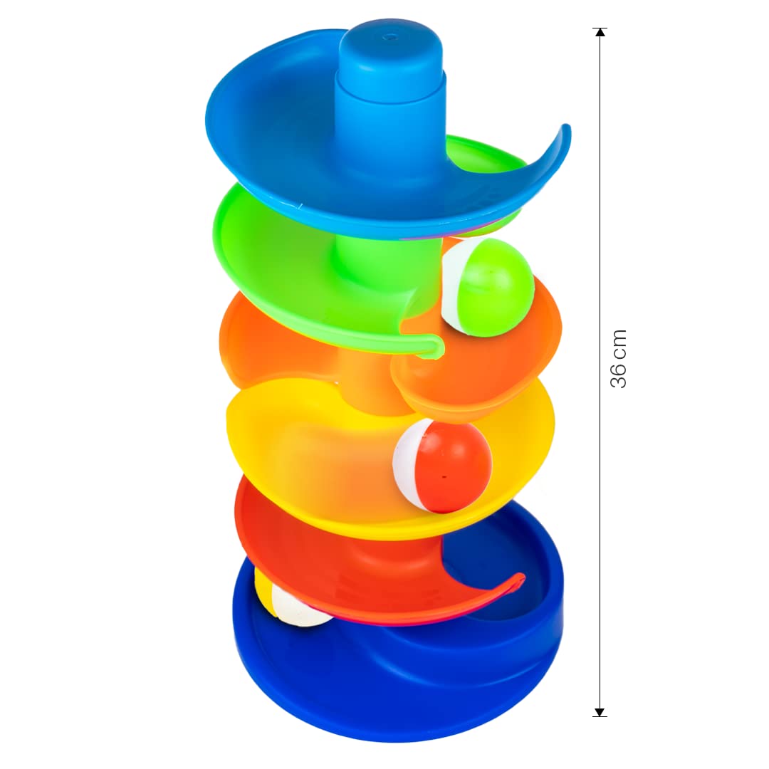 Rainbow Spinnig Tower Ball