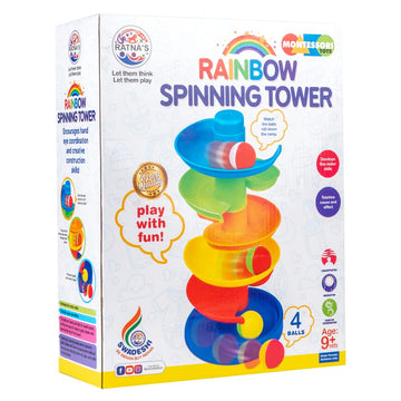 Rainbow Spinnig Tower Ball