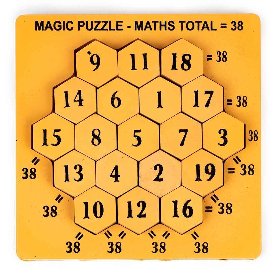 Magic Puzzle 38 Maths Total Mind Challenge Game