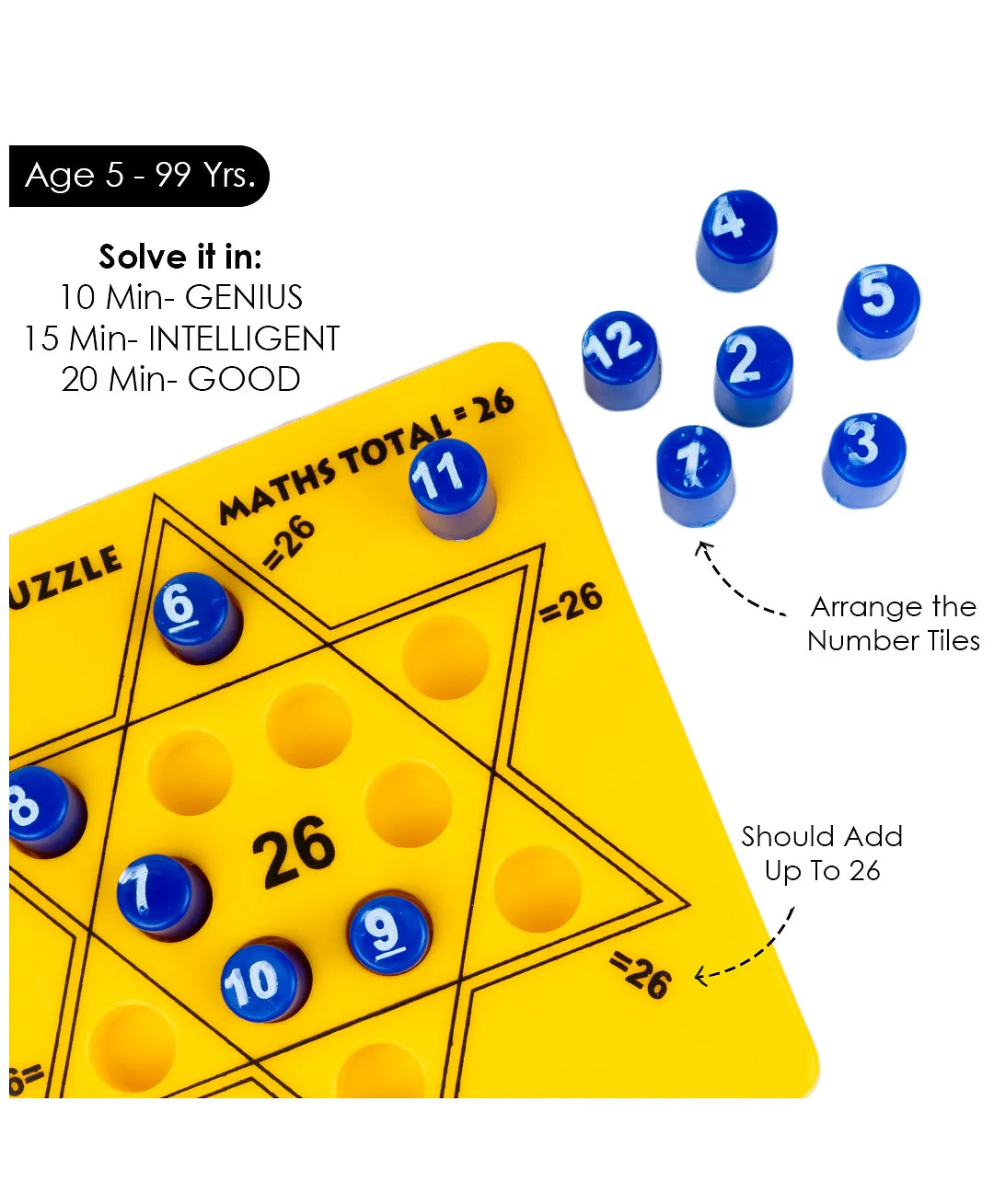 Magic Puzzle 26 Maths