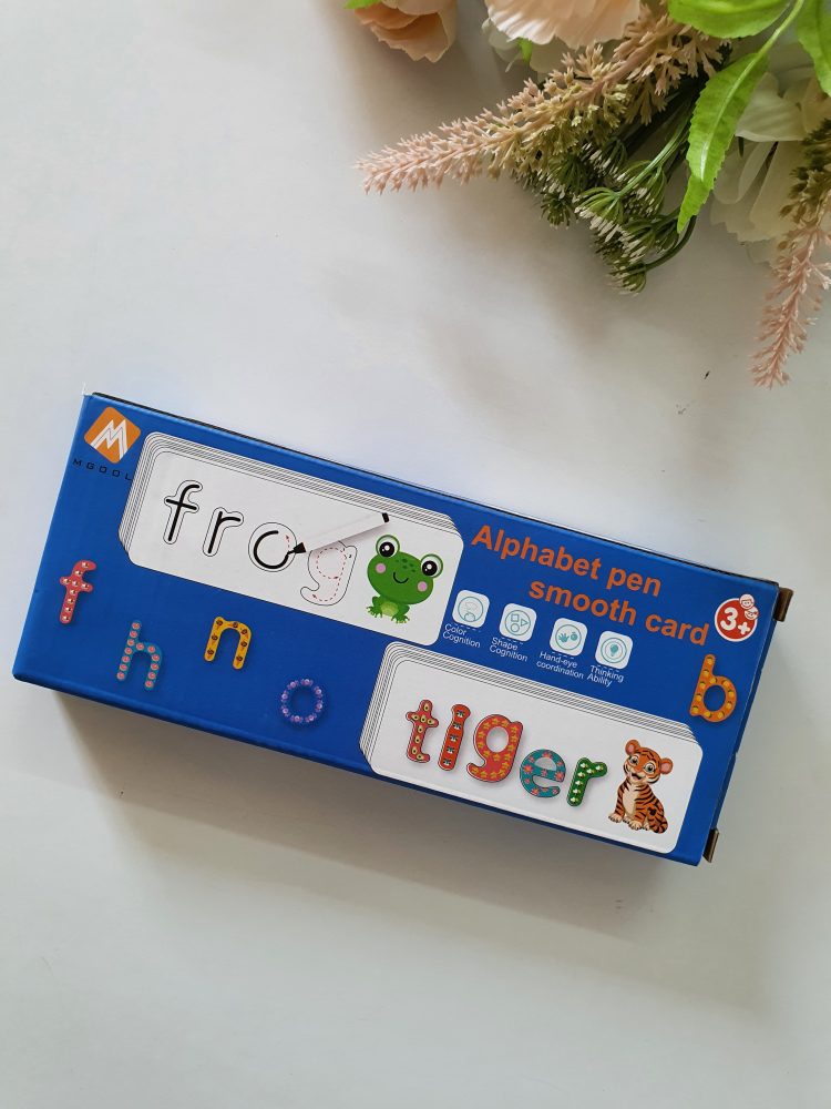 Reusable Wipe and clean Activity spelling game