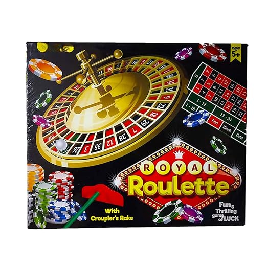 Royal Roulette with Croupier's Rake, Fun & Thrill
