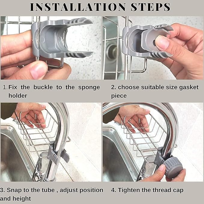 Multifunctional Over Kitchen Sink Clamp