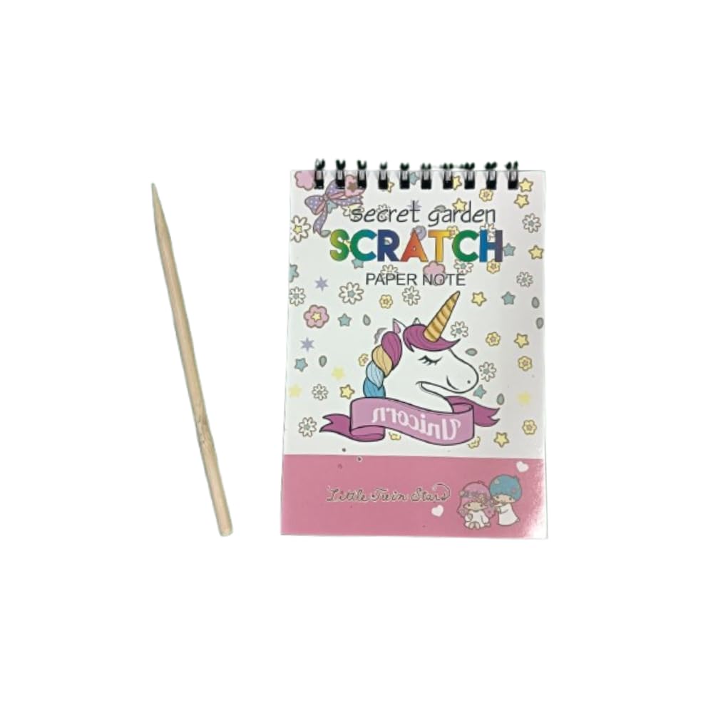 Scratch Art Notebook (1pc)