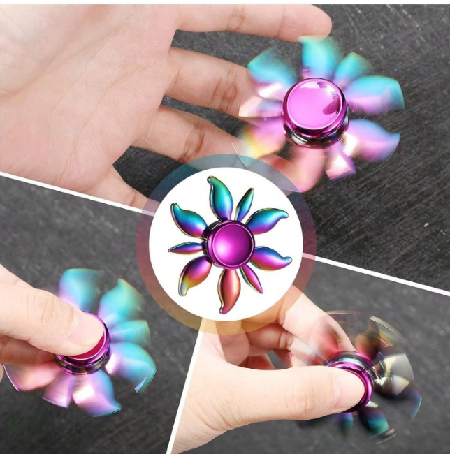 colorfull Hand Spinner Fidget Toy