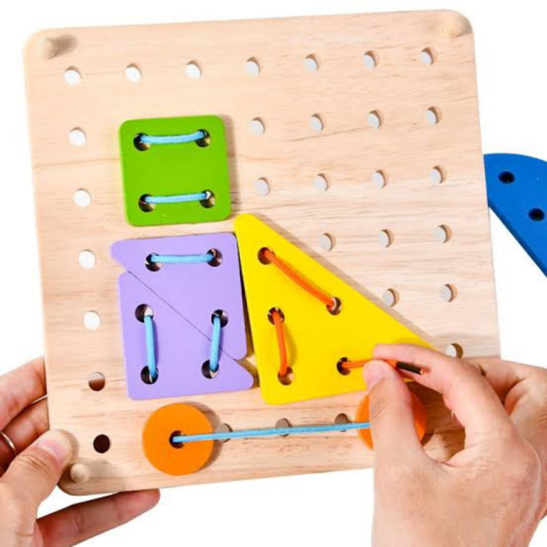 Shapes lacing and pattern forming