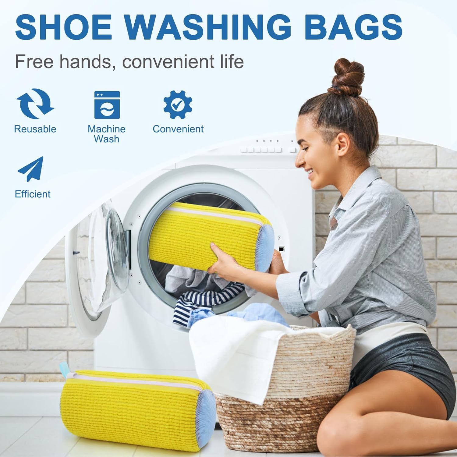 Shoe Washing Bag (1pc)