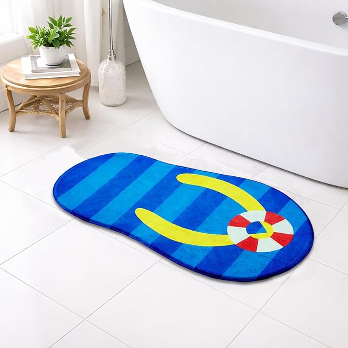 7D Slipper Shaped Anti skid Waterproof mat