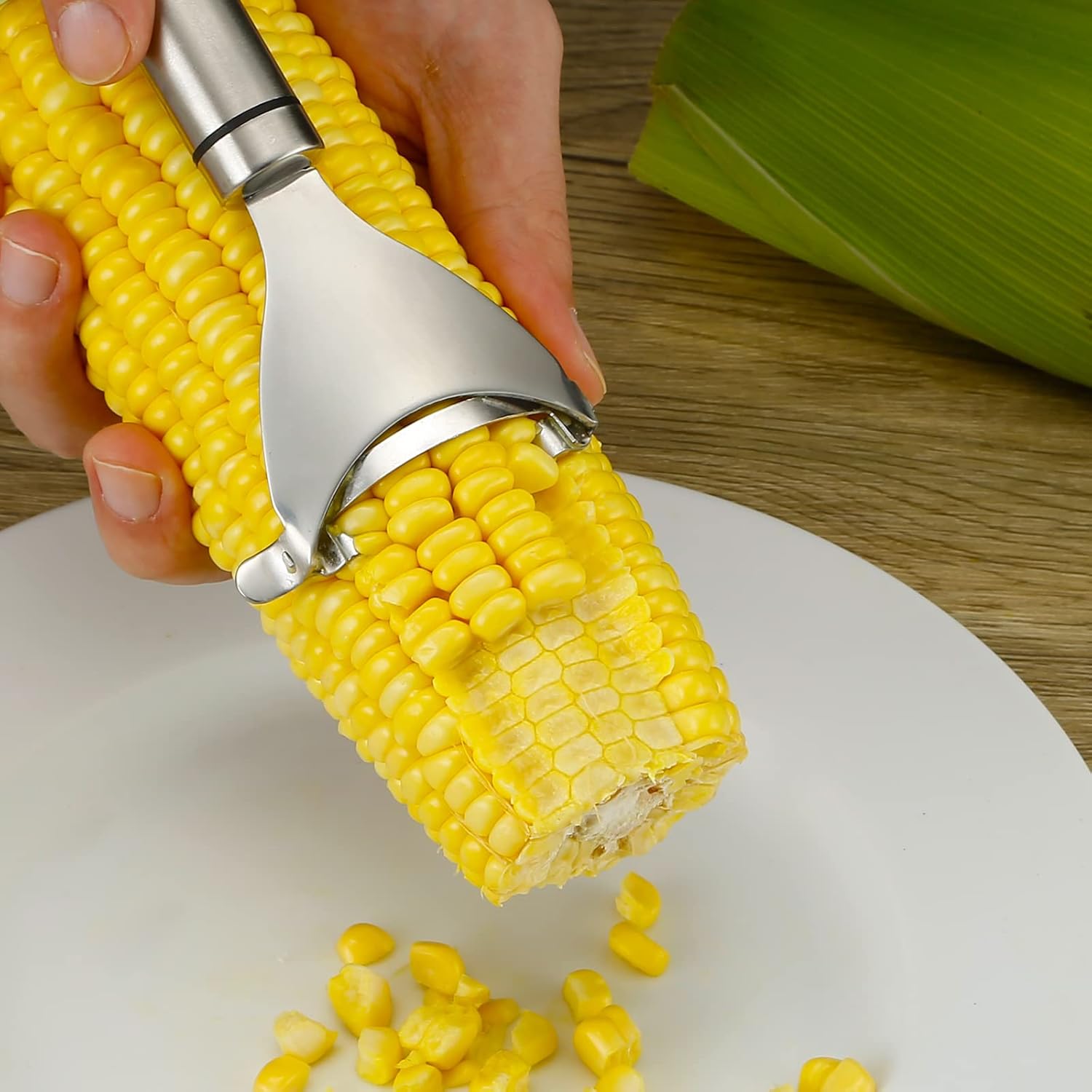 Stainless Steel Corn Peeler (1pc)