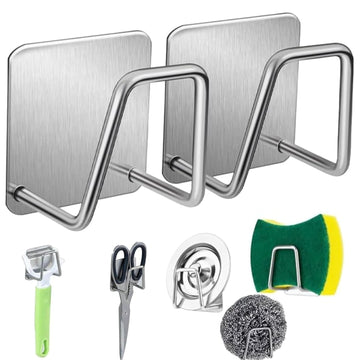 Stainless Steel Sponge Holder Hook (1pc)