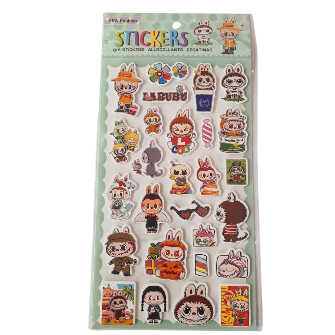 3D EVA Foam Stickers (1pc)