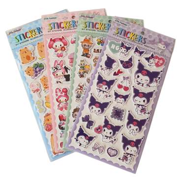 3D EVA Foam Stickers (1pc)