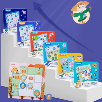 Sudoko magnetic logic game