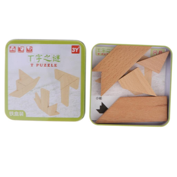 T puzzle Tin