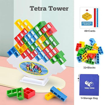Tetra Tower Balancing Stacking Toys
