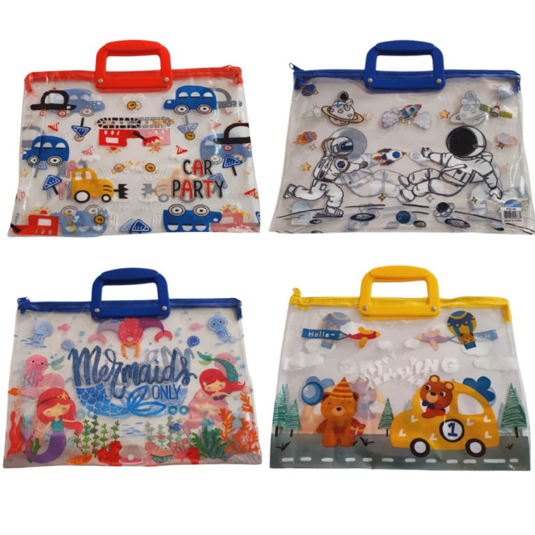 Transparent Folder Bag (1pc)