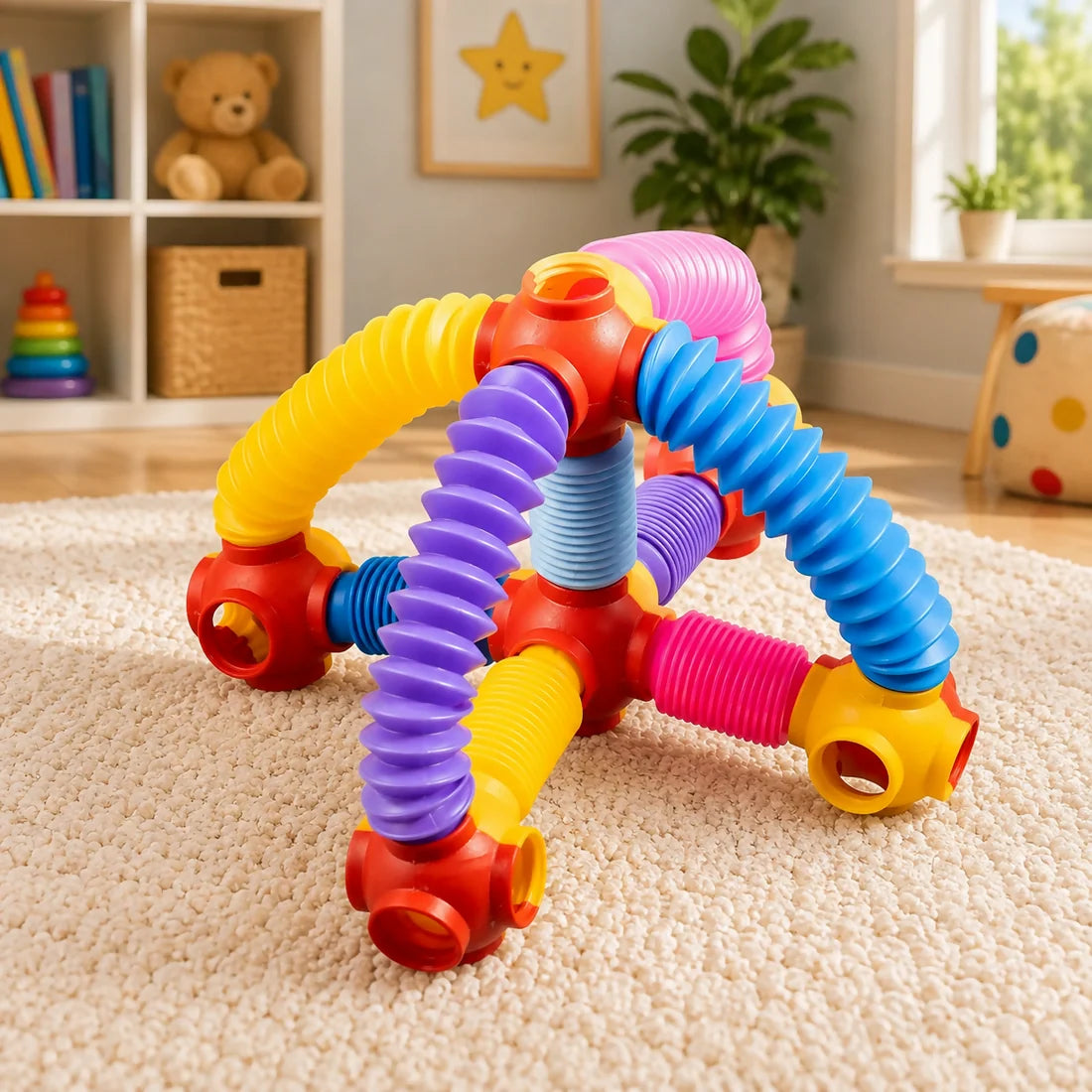 Pop Tubes Connecting Toy