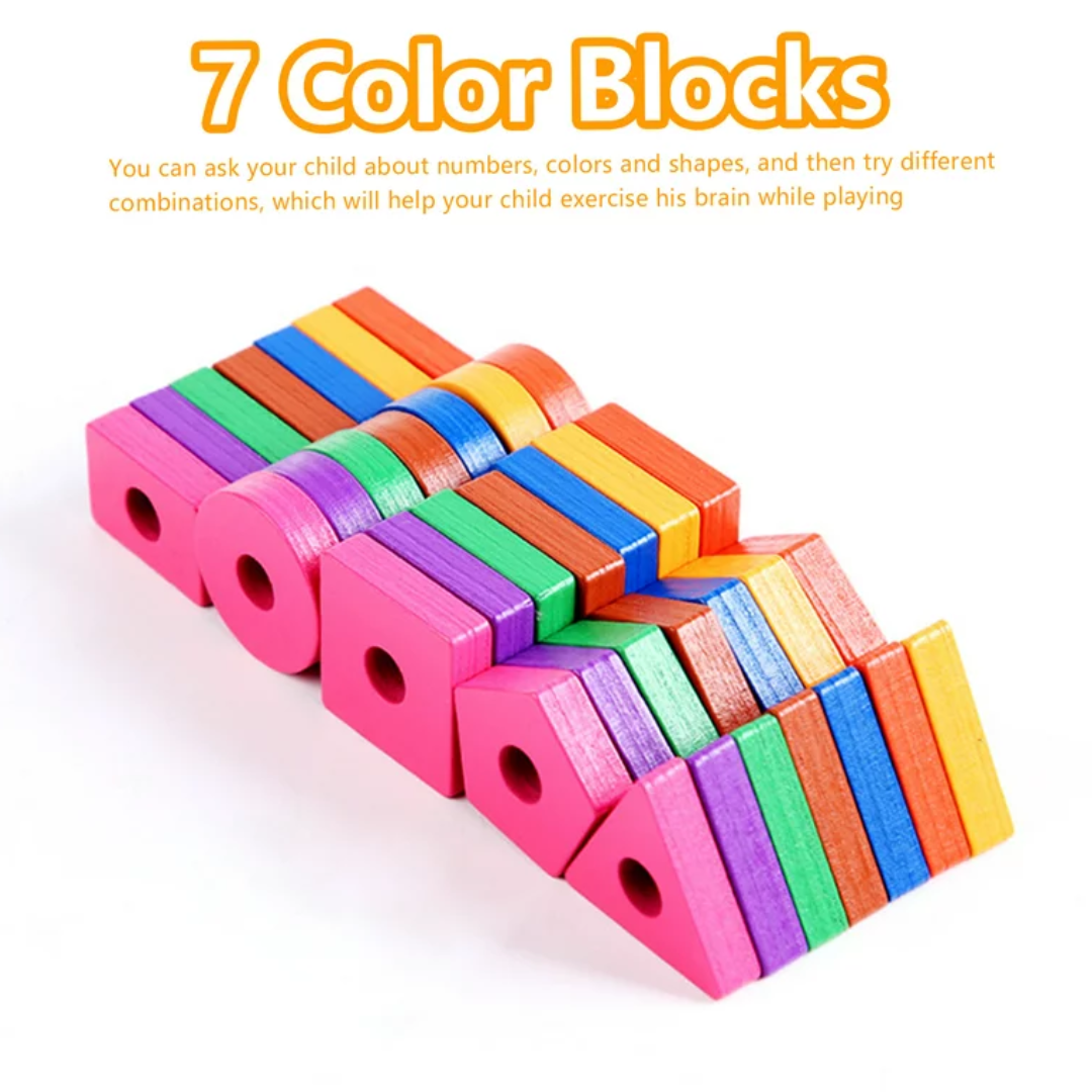 Shapes block matching game