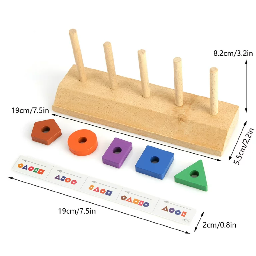 Shapes block matching game