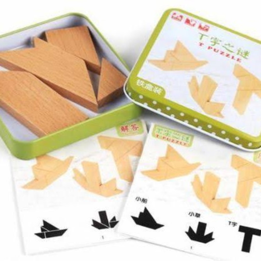 T puzzle Tin