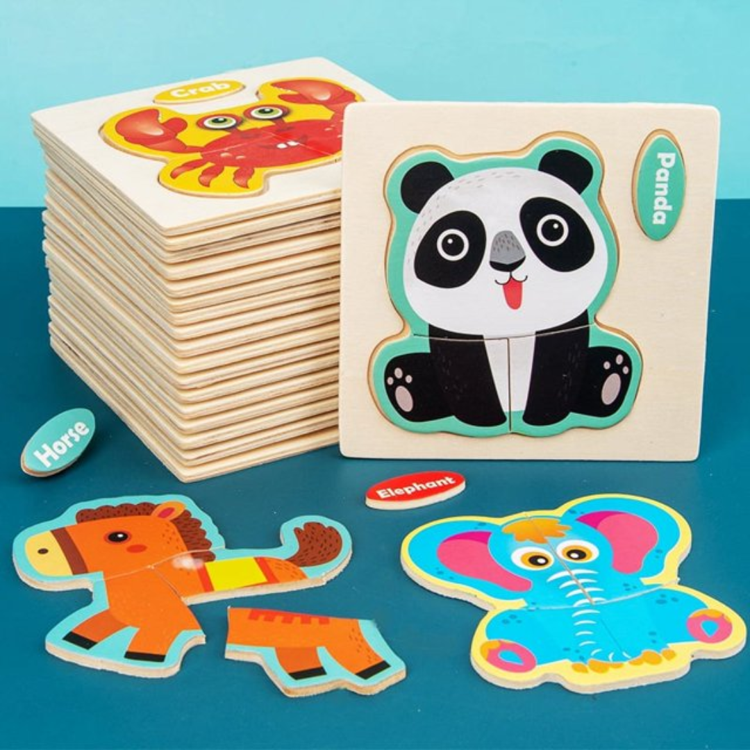 Puzzles for kids (1pc)