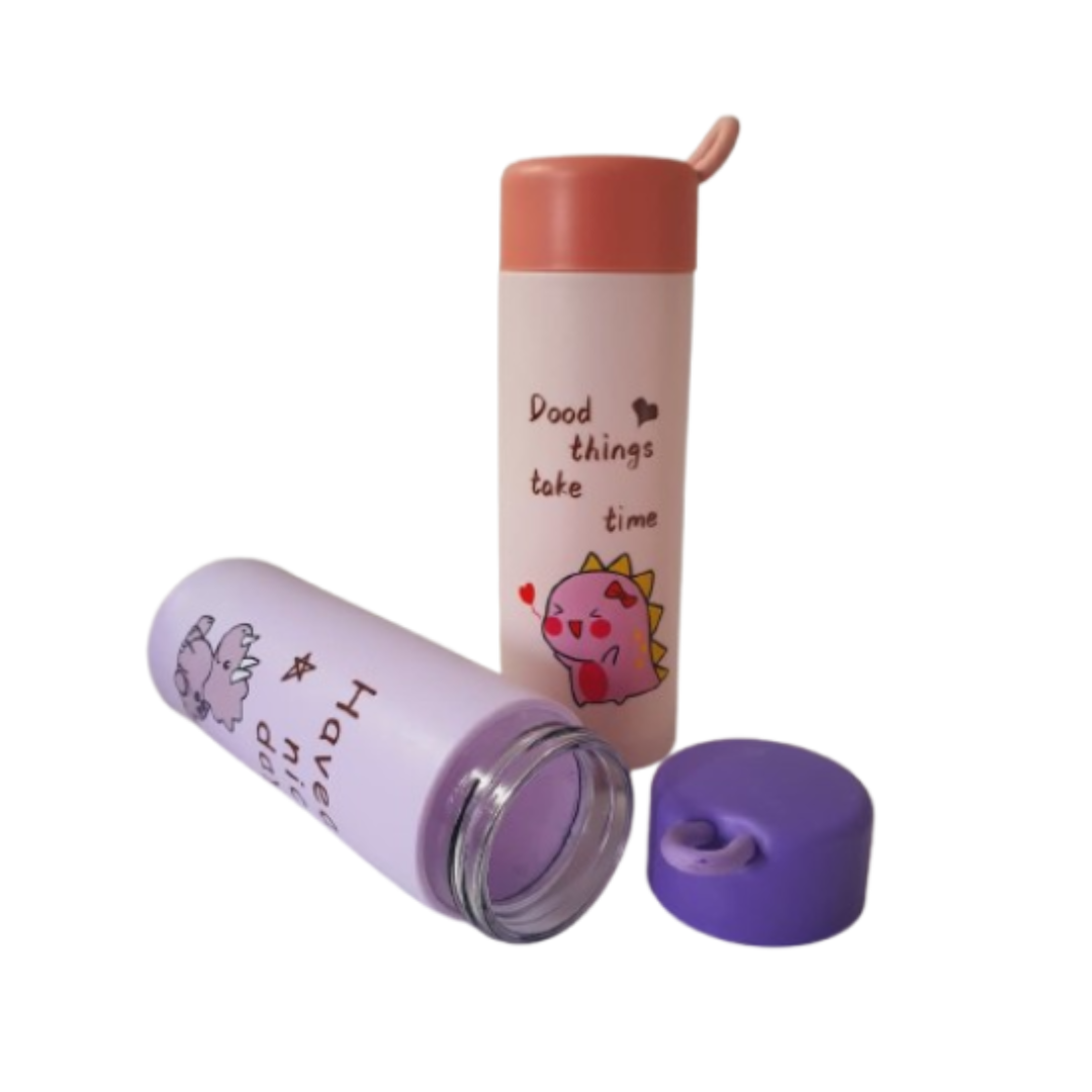 Dino Glass Bottle (1pc) - 420ml