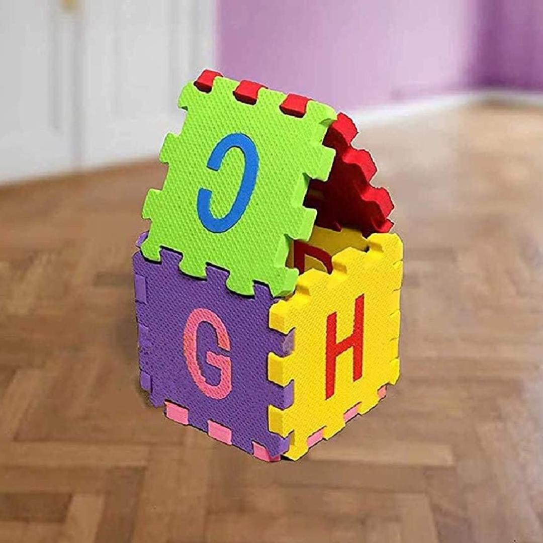 Eva foam mat alphabet and numbers