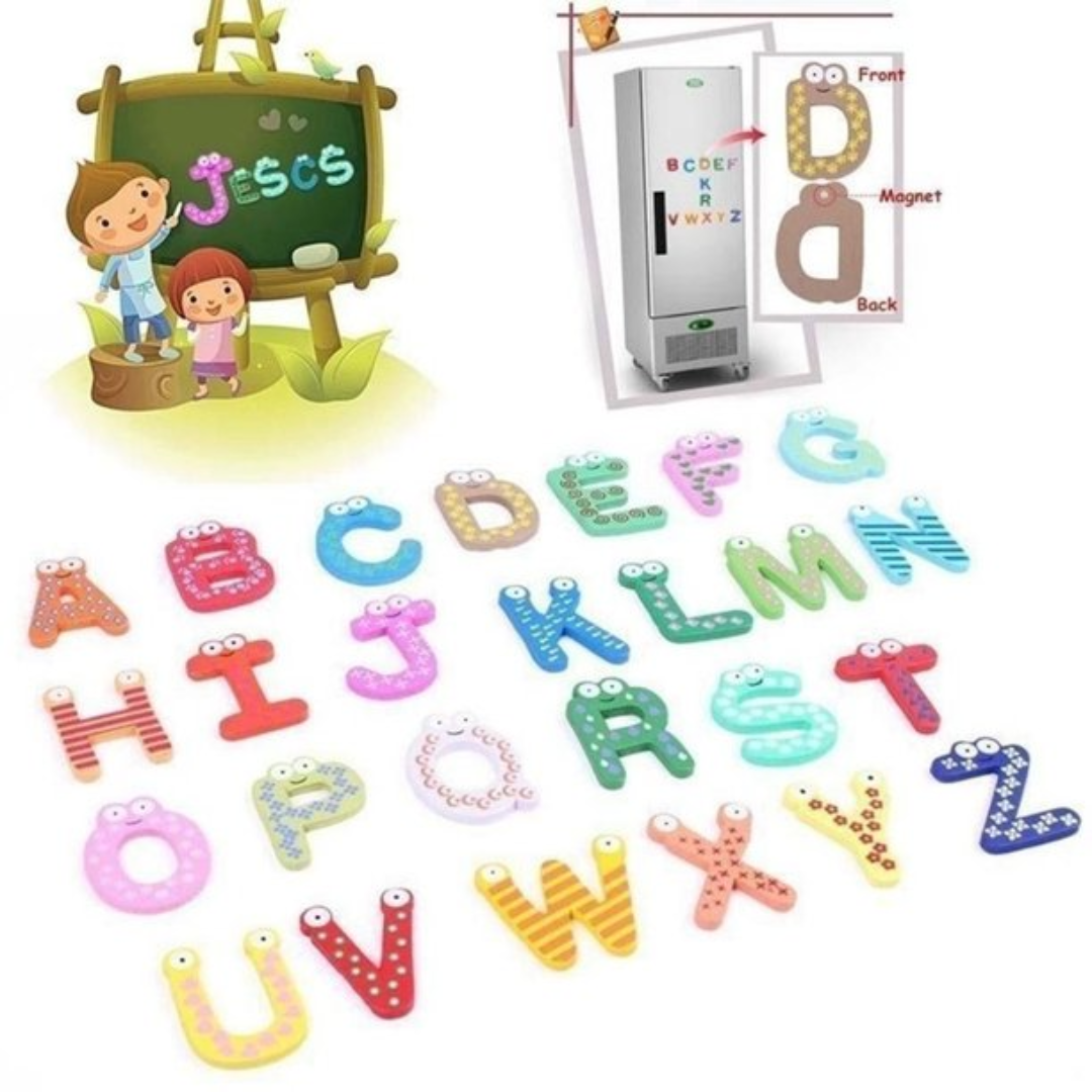 Alphabet magnet