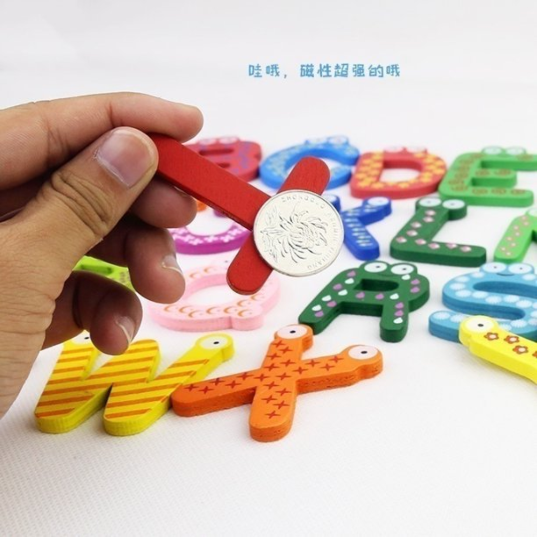 Alphabet magnet