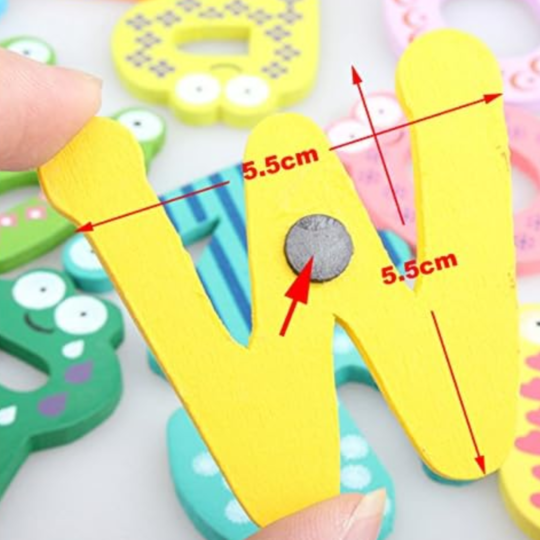 Alphabet magnet