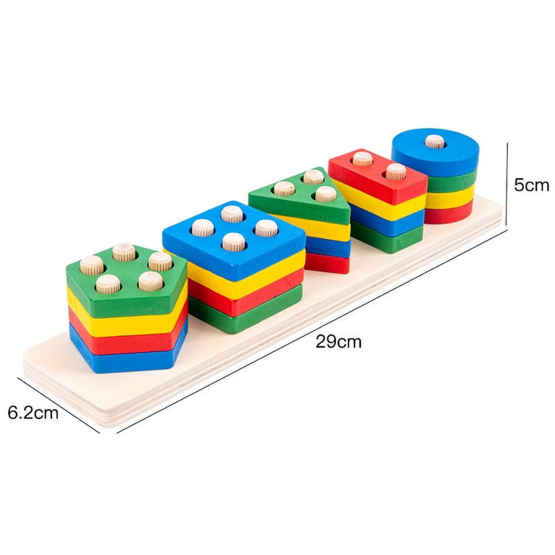 5 column shapes sorter