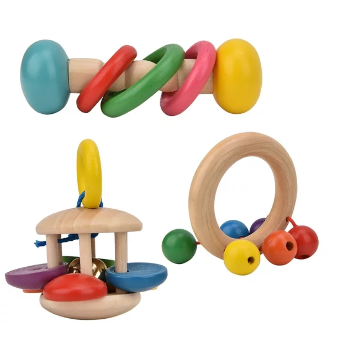 wooden Rattle(1pc)
