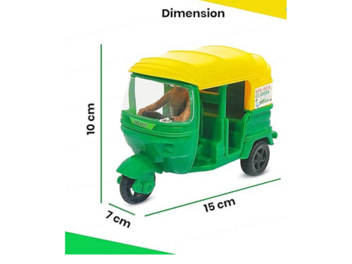 Push & Go Auto Rickshaw Toy