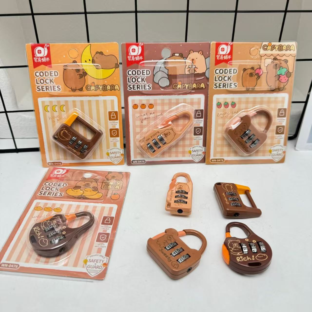 Capybara Password Lock (1pc)