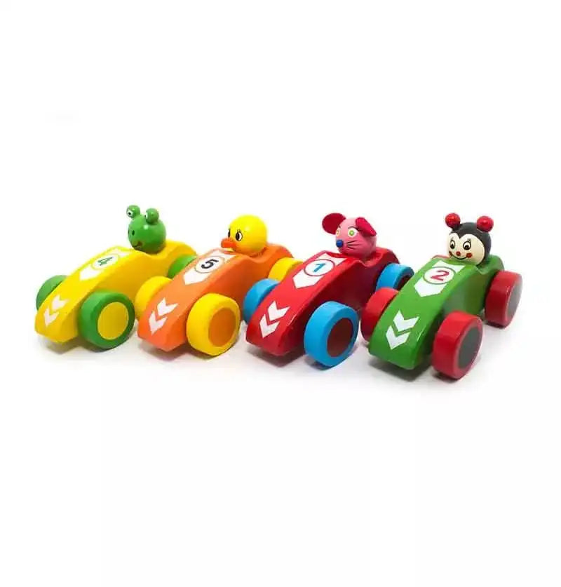 Wooden Sports Racing Car(1 PC)