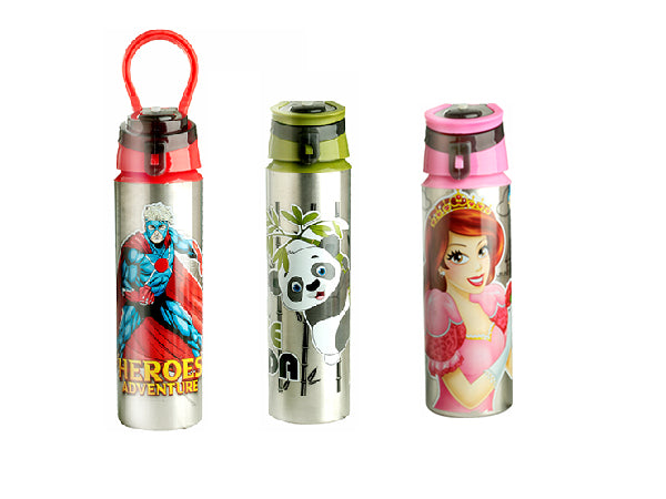 Cartoon Stainless Steel Water Bottle