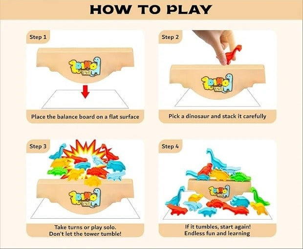 Dino Tumble Tower