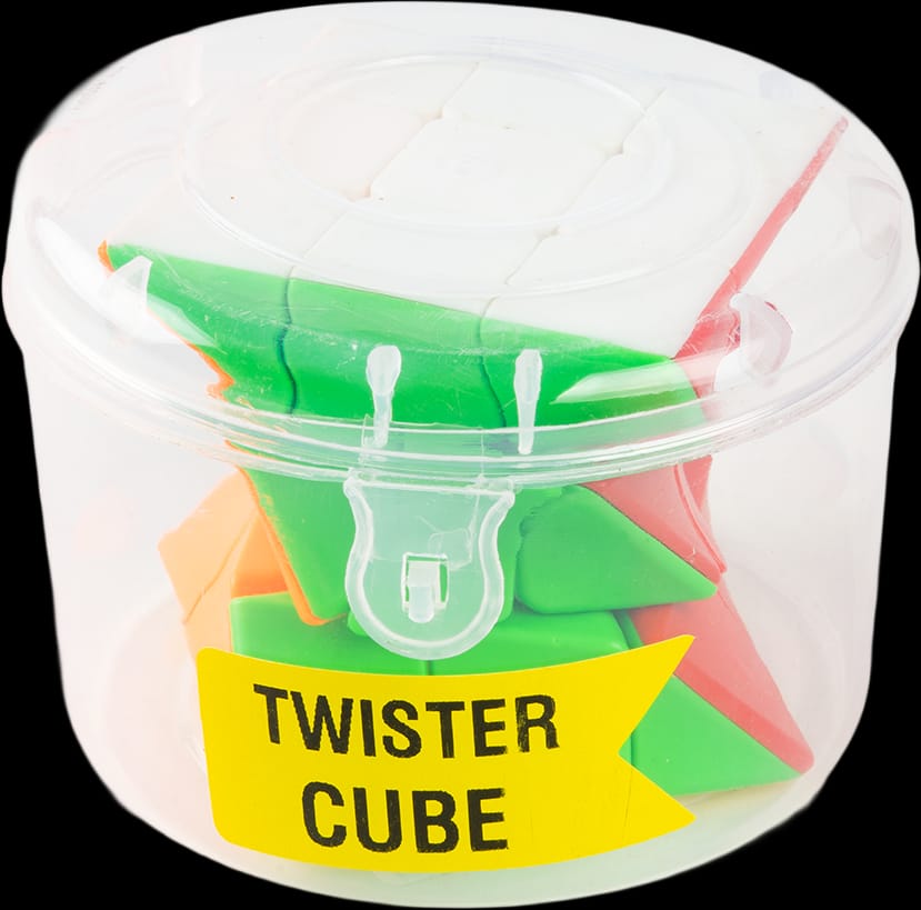 Twisty Speed Cube with Box