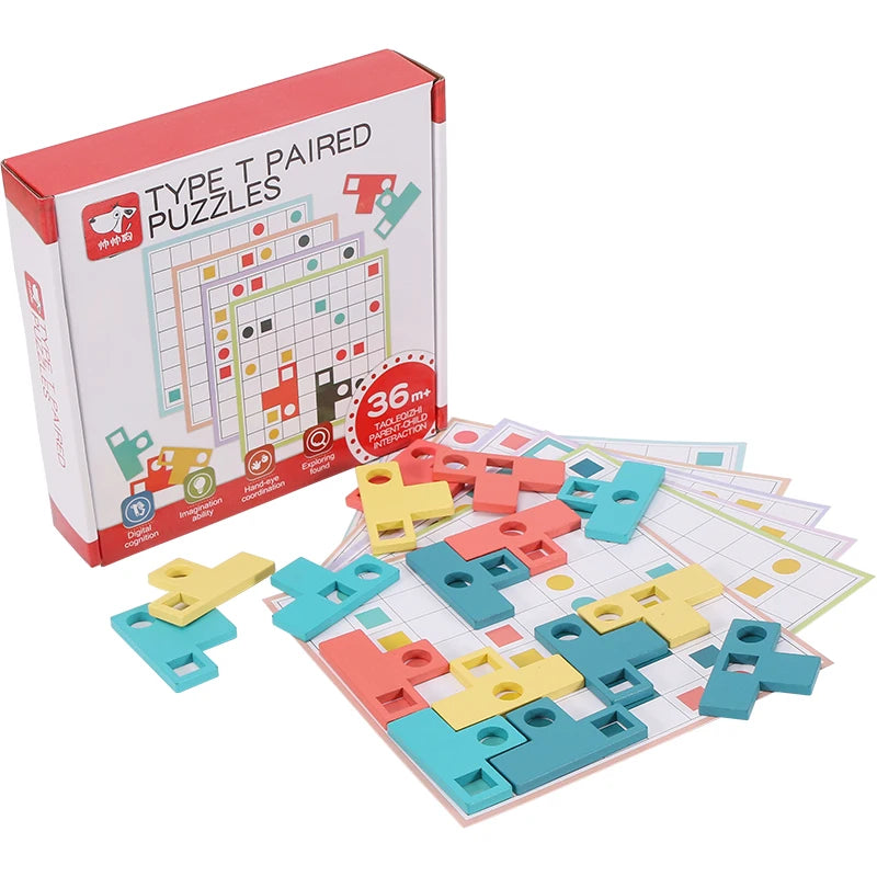 Mind Testing L Type Paired Puzzles