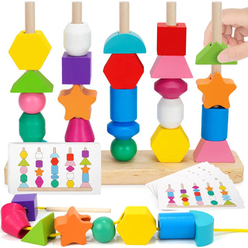 Wooden Beads Sequencing Toy