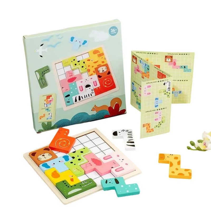 Wooden Puzzle Board Toy