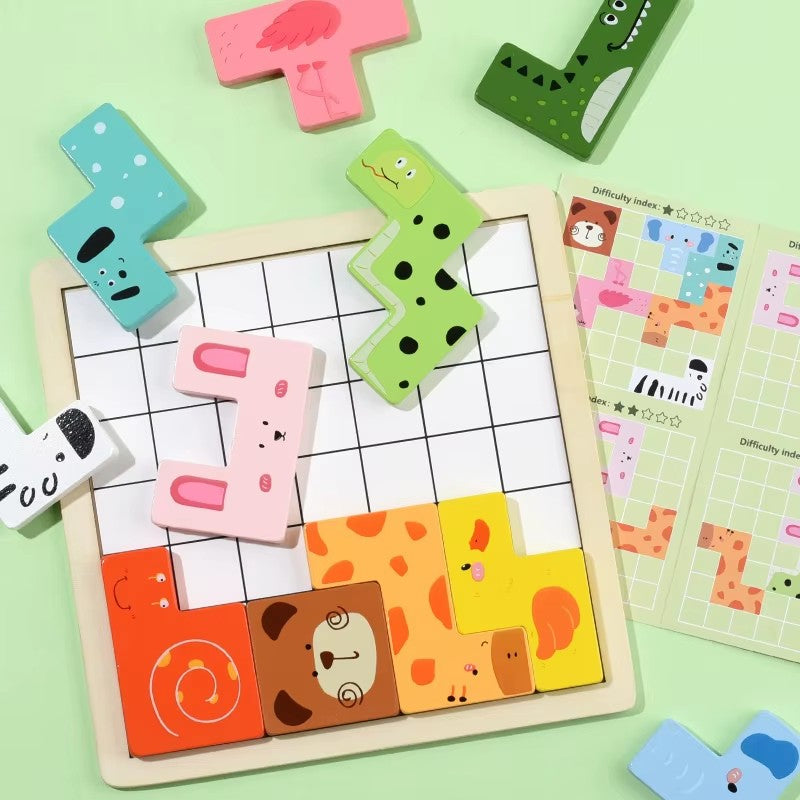 Wooden Puzzle Board Toy