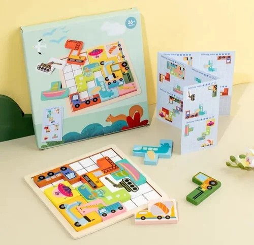 Wooden Puzzle Board Toy