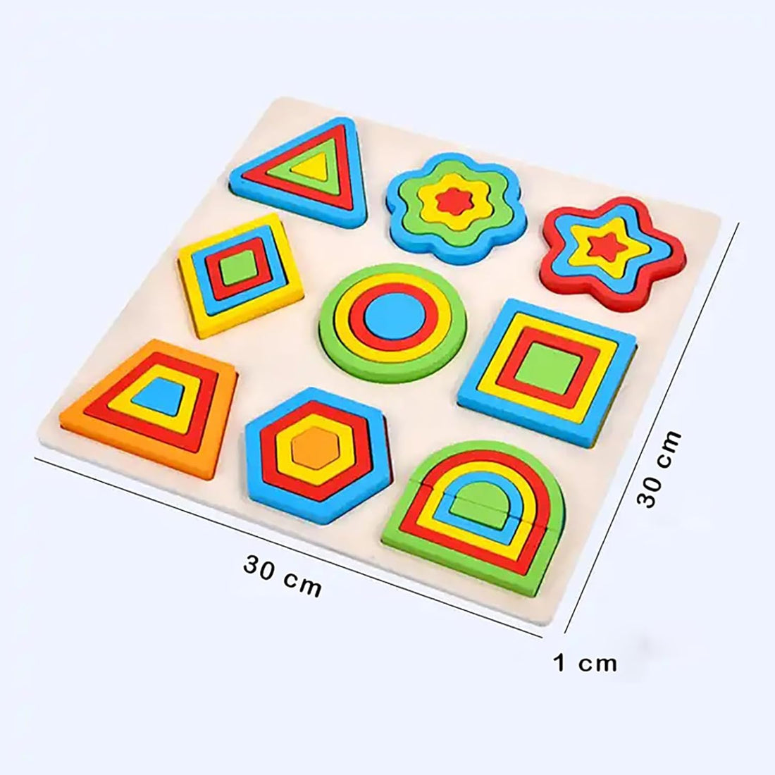 Wooden Shapes Puzzle