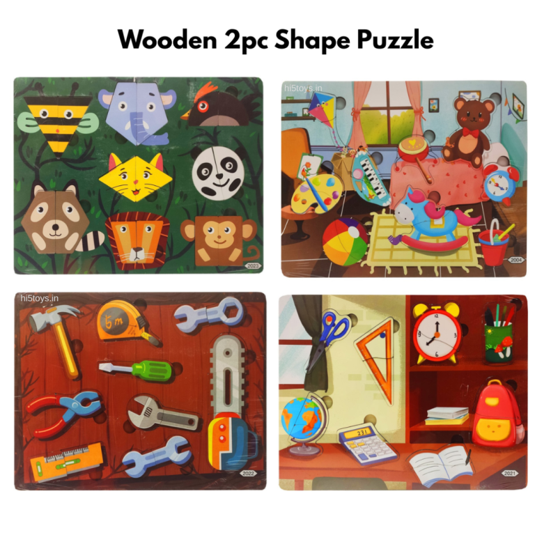 Wooden 2pc Puzzle (1pc)