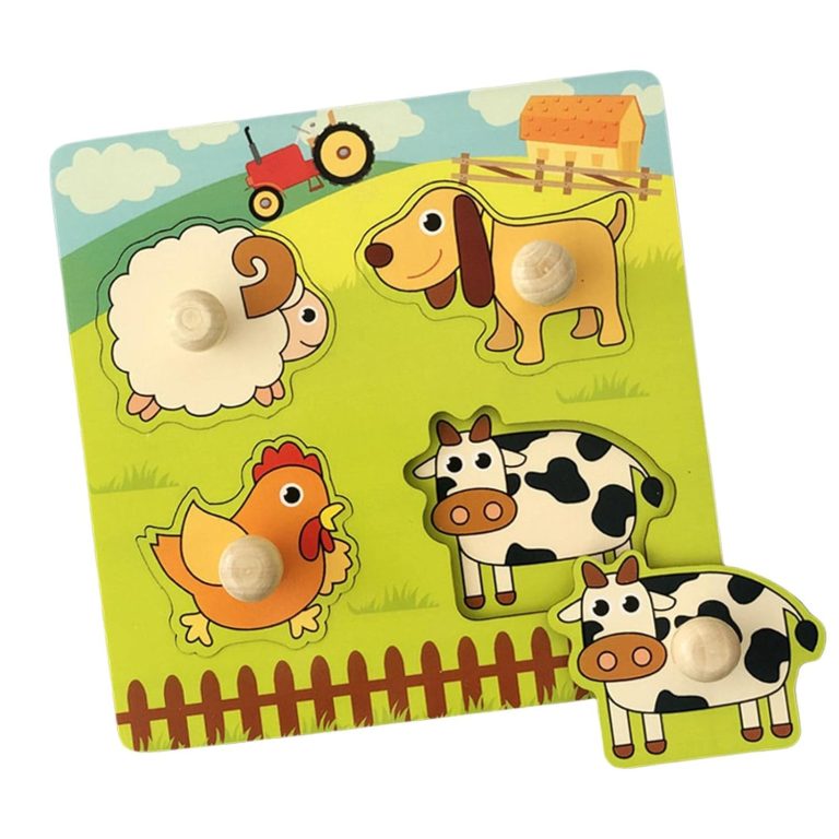 Wooden Cartoon Jigsaw Puzzles (1pc)