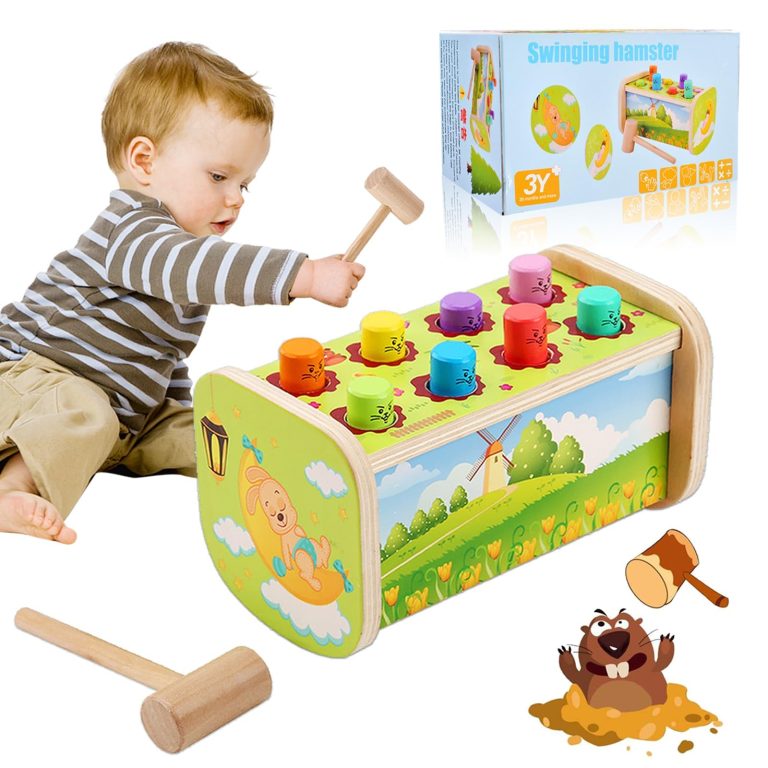 Wooden Hamster toy